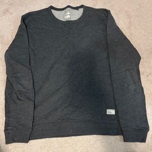 Frank & Oak Charcoal Crewneck Sweater